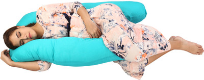 

kidiCat U-Shape Solid Pregnancy Pillow Pack of 1(Blue)