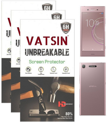 

Vatsin Front and Back Screen Guard for Sony Xperia XZ1, Transparent