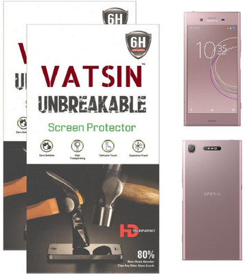 

Vatsin Front and Back Screen Guard for Sony Xperia XZ1, Transparent
