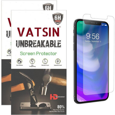 

Vatsin Impossible Screen Guard for Apple iPhone X, Transparent