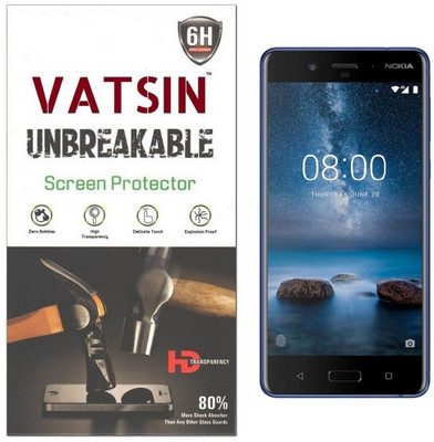 Vatsin Screen Guard for Nokia 8(Pack of 1)