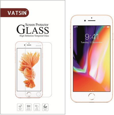 Vatsin Tempered Glass Guard for Apple iPhone 8 Plus(Pack of 1)