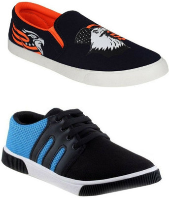 

WELDONE 2_PAIR_COMBO Loafers For Men(Multicolor