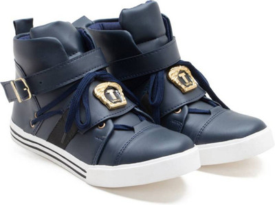 

MOU Tango Buckle High Tops For Men(Blue, White