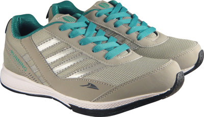 

Action Synergy Men's LightGrey/Green Phylon Sole Sports Running Shoes For Men(Grey, Green, Beige
