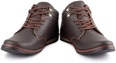 

fashionforsure Fashion for sure formal Dark brown shoe for men in 7 to 10 size Boots For Men(Brown