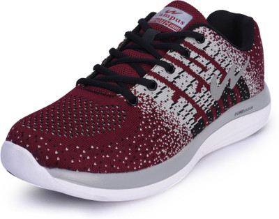 

Campus SHIELD Running Shoes For Men(Maroon, Black, Silver, Mhrn-blk-sil