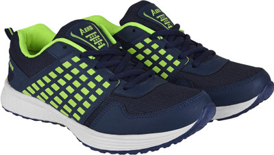 

Aero Aspire Running Shoes For Men(Navy, Green