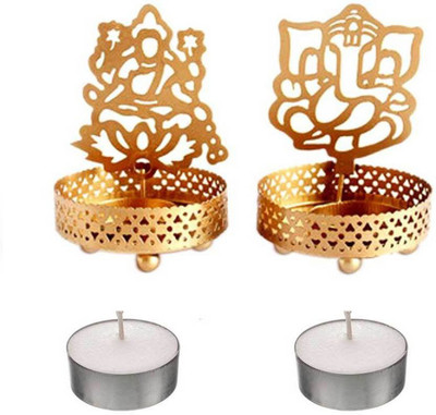 

Gidwani International Decorative Showpiece - 8.89 cm(Nickel, Gold)