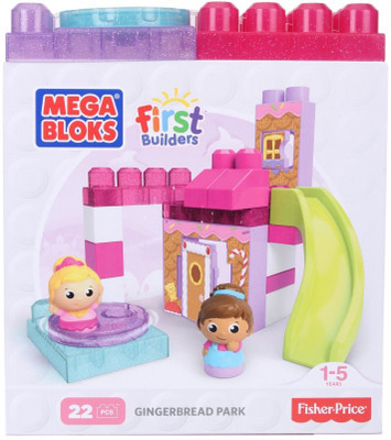 

Mega Bloks MEGA BLOKS PRINCESS CANDYLAND-21PCS SET(Multicolor)