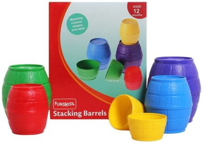

Funskool Stacking Barrels(Multicolor)