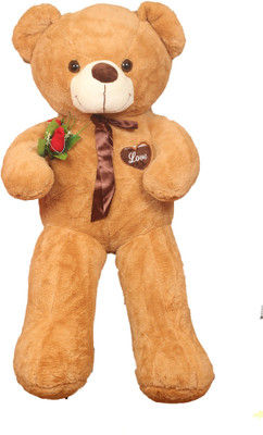 

Tickles Standing Soft Teddy big size 3.1 feet - 95 cm(Brown)
