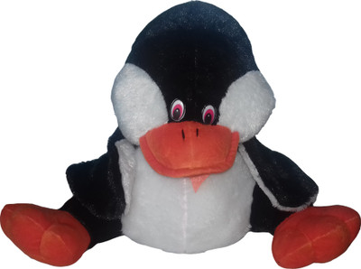 kidoz kingdom PENGUINE BLACK SITTING - 28 cm(Black)