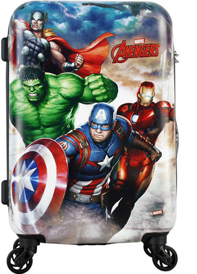 

Gamme Marvel Avenger Polycarbonate Multi coloured Hard Sided Children/Kid's Cabin Luggage -  inch(Multicolor