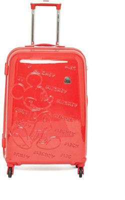 

Gamme Disney Red Mickey Emboss Kids Trolley Bag Check-in Luggage -  inch(Red