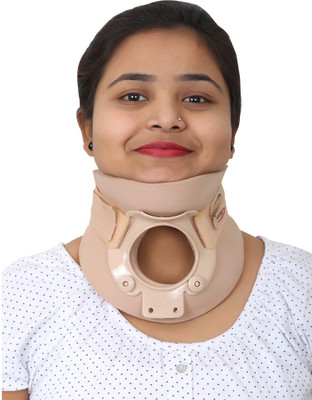 

Saket Ortho Rehab International Private Limited Philadelphia Collar with Tracheal Hole (Medium) Neck Support(Beige