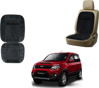 AUTO PEARL Polyester, Cotton Seating Pad For  Mahindra Nano(Front Seats Grey)