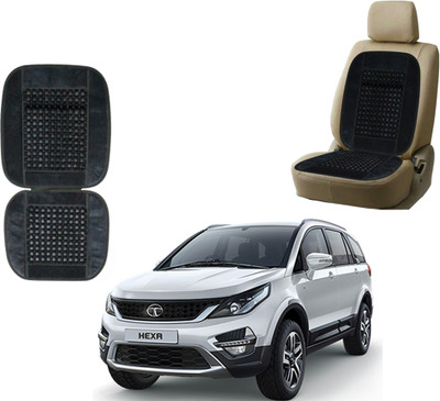 AUTO PEARL Polyester, Cotton Seating Pad For  Tata(Front Seats Grey)