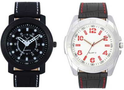FASHION POOL VOLGA MEN'S WATERPROOF ROUND & OVAL DIAL A ULTIMATE & MOST RUNNING COMBO OF WHITE & BLACK COMBO FESTIVAL SPECIAL FOR MOST UNIQUE COMBINATION OF WATCHES A ULTIMATE COLLECTION Watch  - For Boys   Watches  (FASHION POOL)