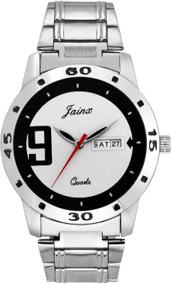 JAINX JM276 Day & Date Display Steel Chain Watch  - For Men   Watches  (Jainx)