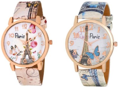 GURUKRUPA ENTERPRISE Paris-Pink-Blue Effie tower new original pairs Dial for Woman Watches Watch  - For Girls   Watches  (GURUKRUPA ENTERPRISE)