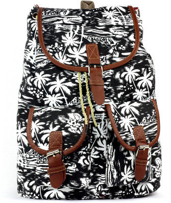 

RAMPOSH Canvas Printed Backpack Laptop Bags. 15 L Backpack(Multicolor)