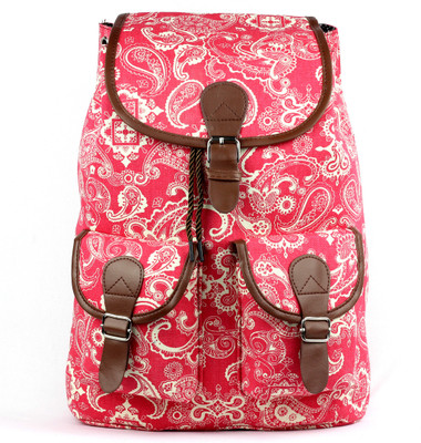 

RAMPOSH Printed Canvas Backpack 15 L Backpack(Multicolor)