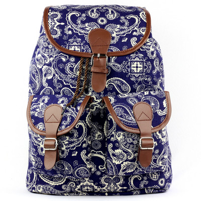 

RAMPOSH Canvas Printed Backpack laptop Bag 26 L Backpack(Multicolor)