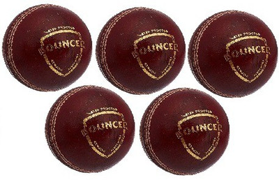 

SG 'Bouncer' Leather (Pack of 5) Cricket Leather Ball(Pack of 1, Multicolor), Red