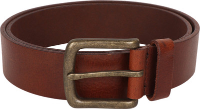 

Vickiana Quest Men Brown Genuine Leather Belt, Tan