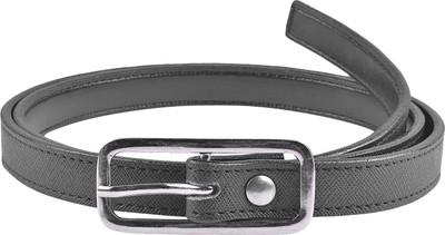

Snoby Women Casual Black Artificial Leather Belt