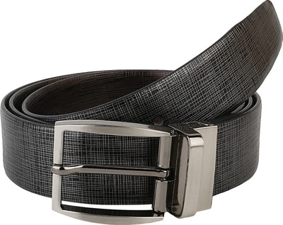 

Leather Giant Men Formal Black Genuine Leather Reversible Belt