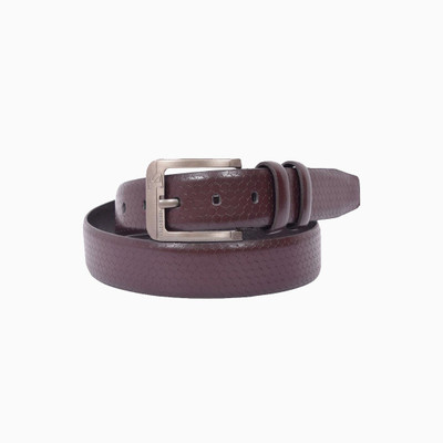 

clothifashion Men Casual Brown Texas Leatherite Belt