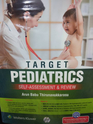 Target Pediatrics, Self Assessment and Review(English, Paperback, Arun Babu)