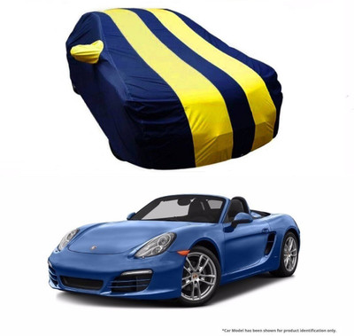 Flipkart SmartBuy Car Cover For Porsche Boxster (With Mirror Pockets)(Yellow, Blue)