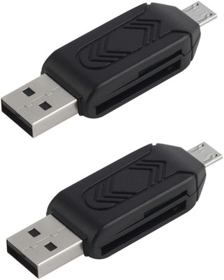 

YTM (Pack of 2. Multicolor) OTG Card Reader(Multicolor)