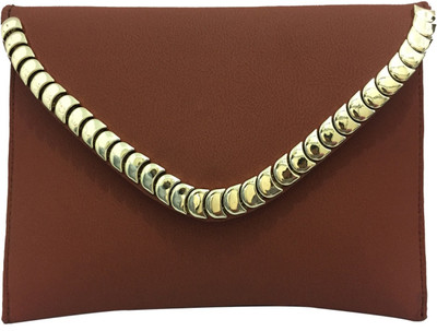 

Byoe Casual Brown Clutch