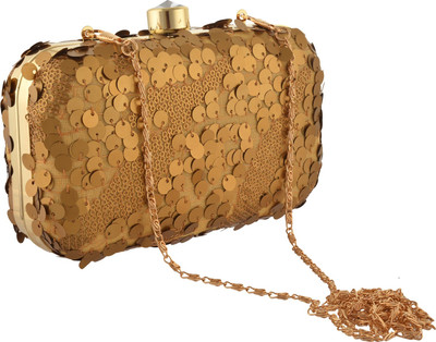 

Zephyrr Party Gold Clutch