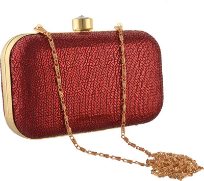 

Zephyrr Party Red Clutch