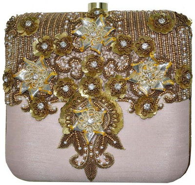 

Falah Party Black, Silver Clutch