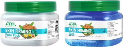 

SSCPL Herbals Skin Firming Gel & Face Pack (150 gms each)(Set of 2)