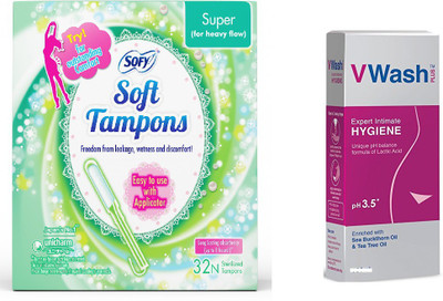 

sofy Soft Tampons, v wash(Set of 2)