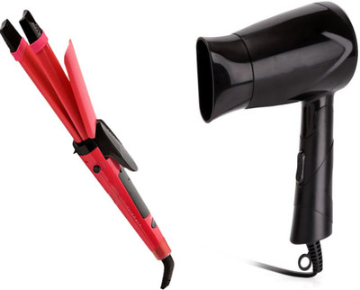 Appliance Bazar 416 Personal Care Appliance Combo(Hair Straightener, Hair Dryer)