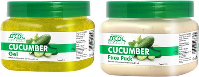 

SSCPL Herbals Cucumber Gel & Face Pack (150 gms each)(Set of 2)