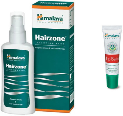 

Himalaya Herbals Hairzone Solution, lip balm(Set of 2)