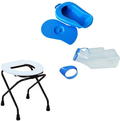 

NSC Commode Chair(White, Blue, Black)