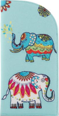 

Pinaken 1 Compartments Canvas Spectacle Case(Multicolor)