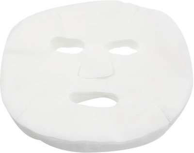 

sweetpea 50 Pcs White DIY Makeup Skin Care Enlarged Cotton Facial Masks Sheets Face Shaping Mask