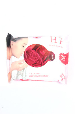 

Ritzkart Rose Fragrance /Clean /Cool /Refreshing Wet Tissues ( 25 wipes)(Pack of 25)