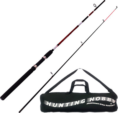 

Hunting Hobby Fishing Spinning High Sensitive, Durable Rod, Stick (7 Feet) Black Fishing Rod(210 cm, 0.120 kg, Black)